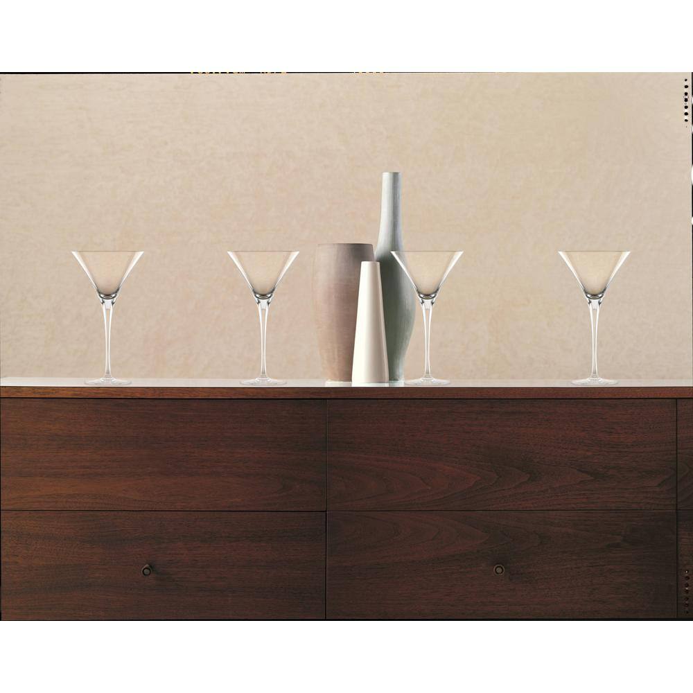 Elegant Clear Crystal Martini Glass Set of 4