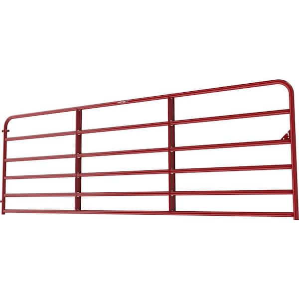 Tarter 4-ft H x 18-ft W Galvanized Steel Corral Flat-top Farm Fence Gate
