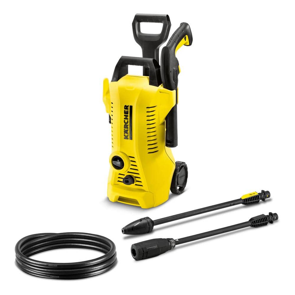  Kärcher - K 2 Compact Portable Electric Power Pressure Washer  - 1600 PSI - With Vario & Dirtblaster Spray Wands – 1.25 GPM : Patio, Lawn  & Garden