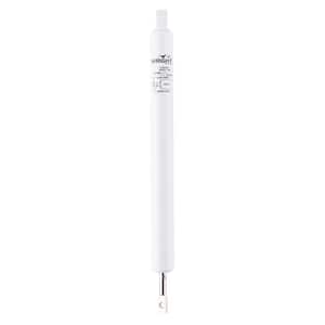 Medium Duty Hydraulic White Door Closer, White