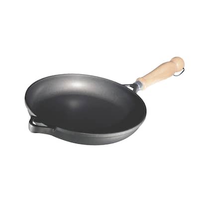 Tradition 11.5 in. Cast Aluminum Nonstick Frying Pan in Gray
