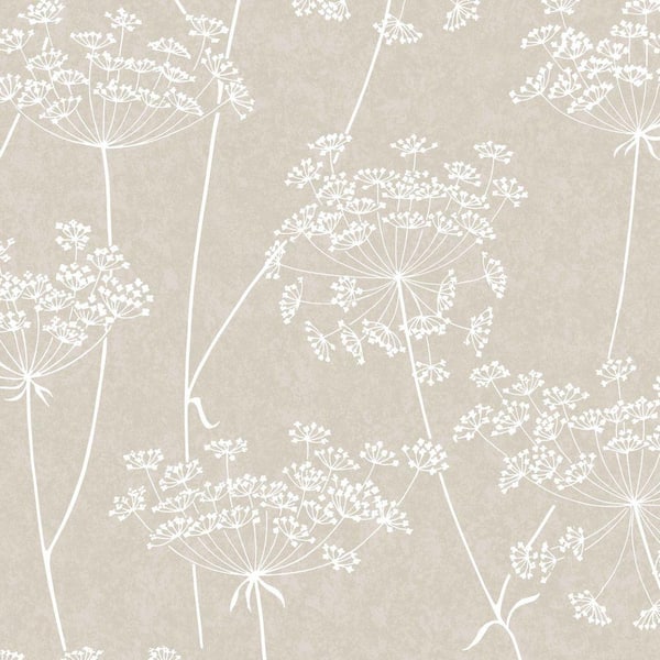 Aura Taupe Wallpaper