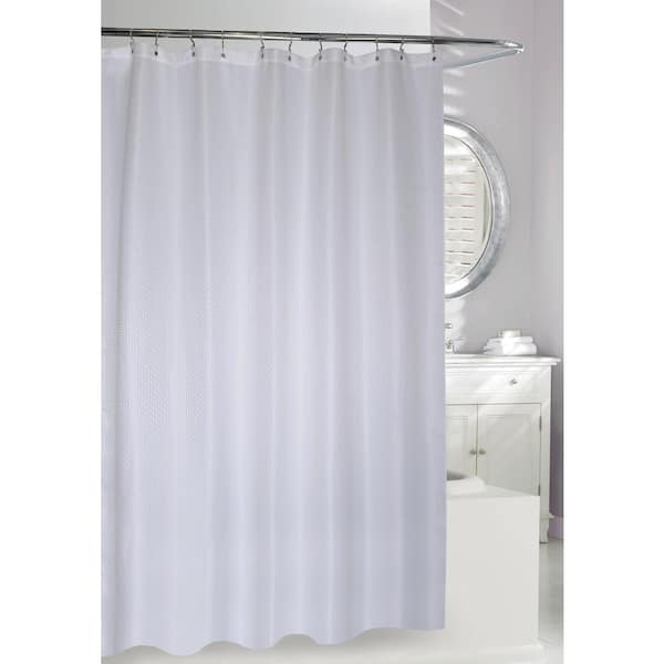 Basketweave Shower Curtain 205326 The, Antibacterial Shower Curtains