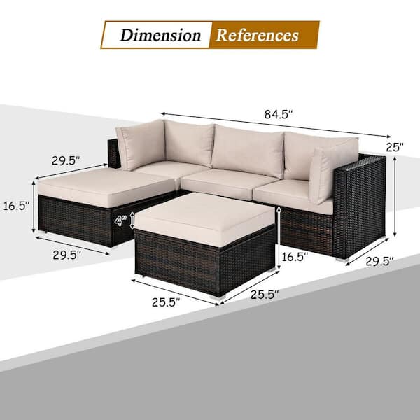 metal outdoor sectional