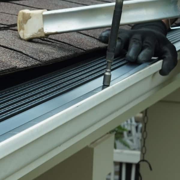 Gutter Guard by Gutterglove 4 ft. L x 6 in. W All-Aluminum Gutter Guard by Gutterglove 4 ft. L x 6 in. W All-Aluminum
