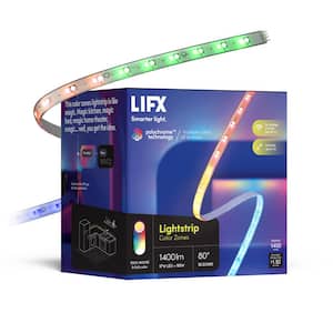 80 in. Multi-Color Smart Wi-Fi LED Strip Light Kit, Works with Alexa/Hey Google/HomeKit/Siri