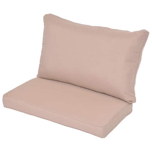 Unbranded Sauntera Sunbrella Spectrum Sand Replacement Outdoor Lounge Chair Cushion