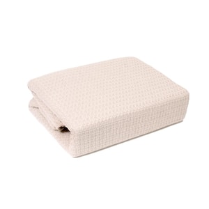 Marquis Ivory Cotton Full/Queen Blanket