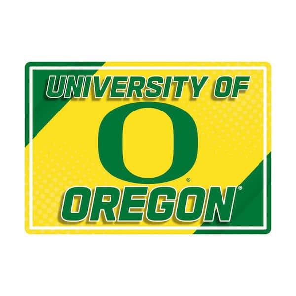 Evergreen University of Oregon NCAA Multicolor Rectangle Desklite LED Decor