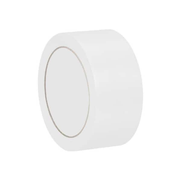 2 in. Wide x 110 ft. Heavy Duty White Packing Tape for Moving Carton Sealing 2.0 Mil Thick (1 Roll)