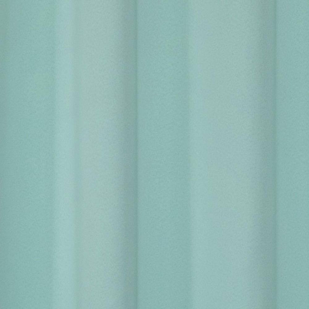 Mint Green Blackout Rod Pocket Polyester Window Drapes, 37x84
