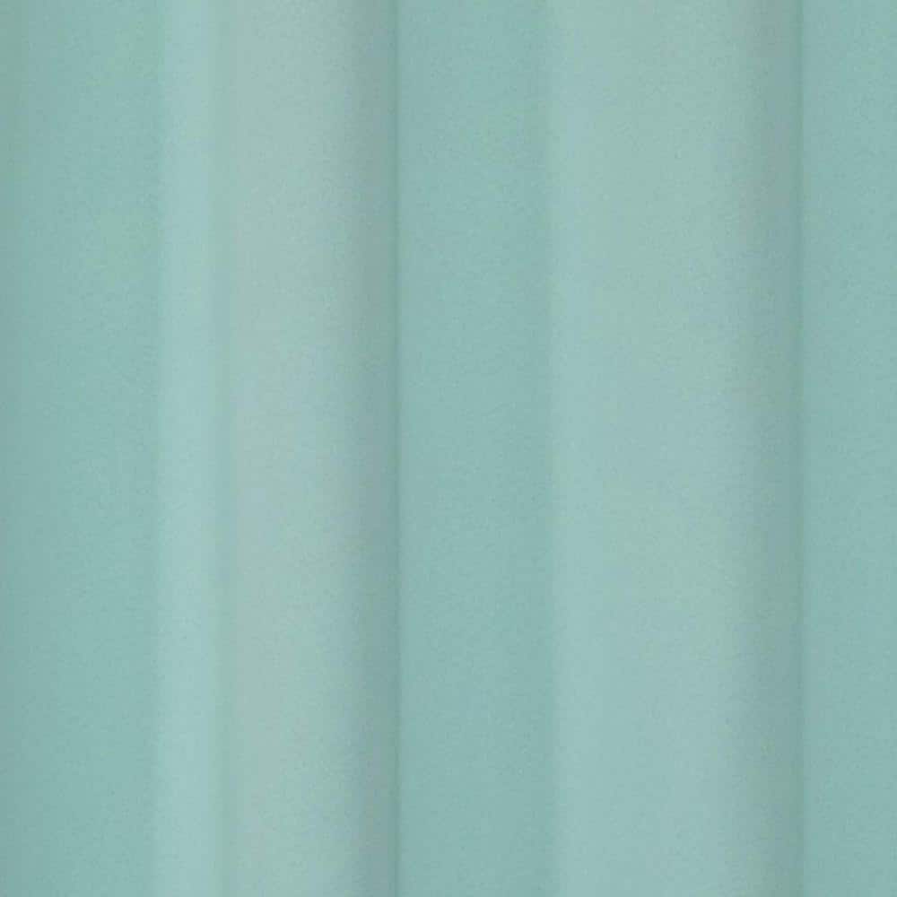 Mint Polyester Blackout Rod Pocket Curtain Panel