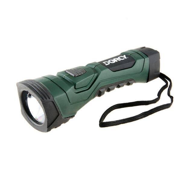 Dorcy Cyber Light Weather Resistant LED Flashlight with Nylon Lanyard and True Spot Reflector
