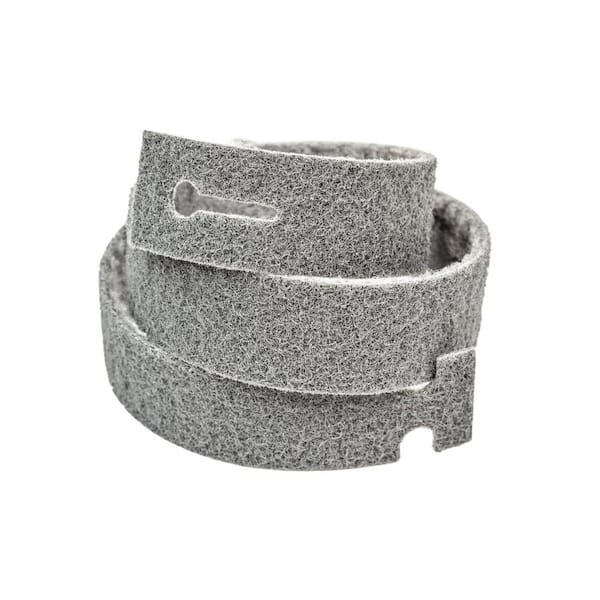 WALTER SURFACE TECHNOLOGIES Blendex 24 in. L x 1-3/16 in. W T-Lock Belts GR Small Fine Surface Conditioning Strip Belts, Grey (Pack of 3)