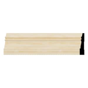 WM631 0.56 in. D x 3.25 in. W x 96 in. L Wood Pine Baseboard Moulding