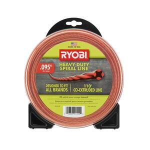 0.095 in. x 110 ft. Heavy-Duty Spiral Gas Trimmer Line