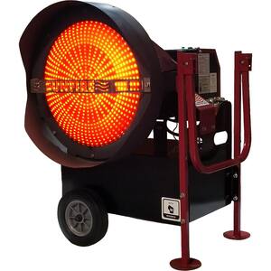 SF150 150,000 BTU Diesel Radiant Space Heater with Quiet, Safe, Odorless Operation