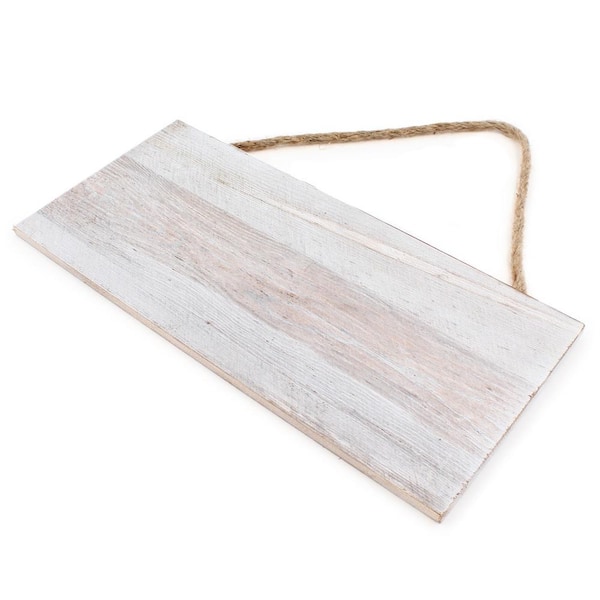 ArtSkills Project Craft Hanging Whitewashed Blank Wood Plank