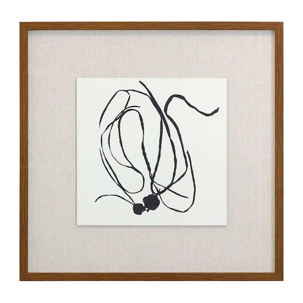 Yosemite Home Decor Naturalism II Framed Abstract Art Print 25 in. x 25 in.