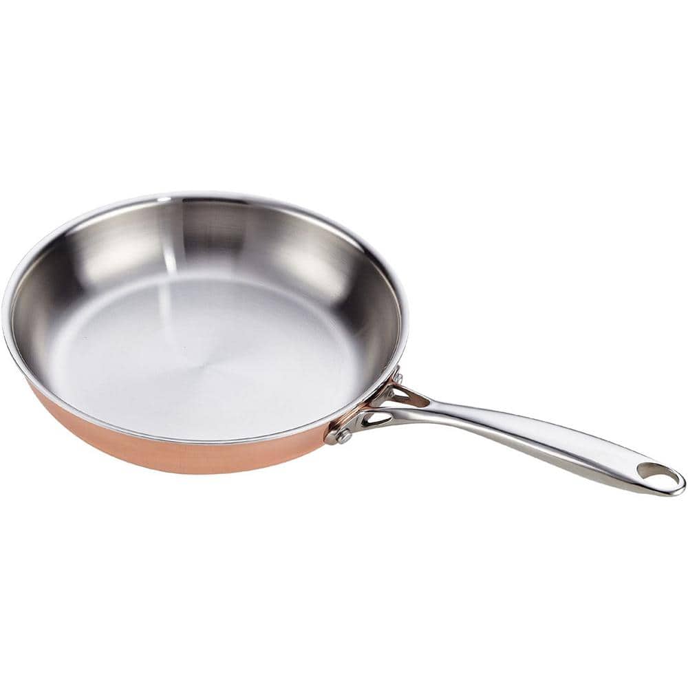 Cooks Standard 8-Piece Copper and Stainless Steel Cookware Set