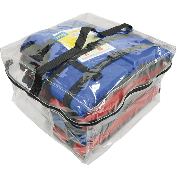 Seachoice General Purpose Life Vest 4 - Pack- Piece & 2 Blue & 2 Red Vests