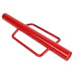 10 in. x 24 in. Red Metal Heavy Duty T Post Driver
