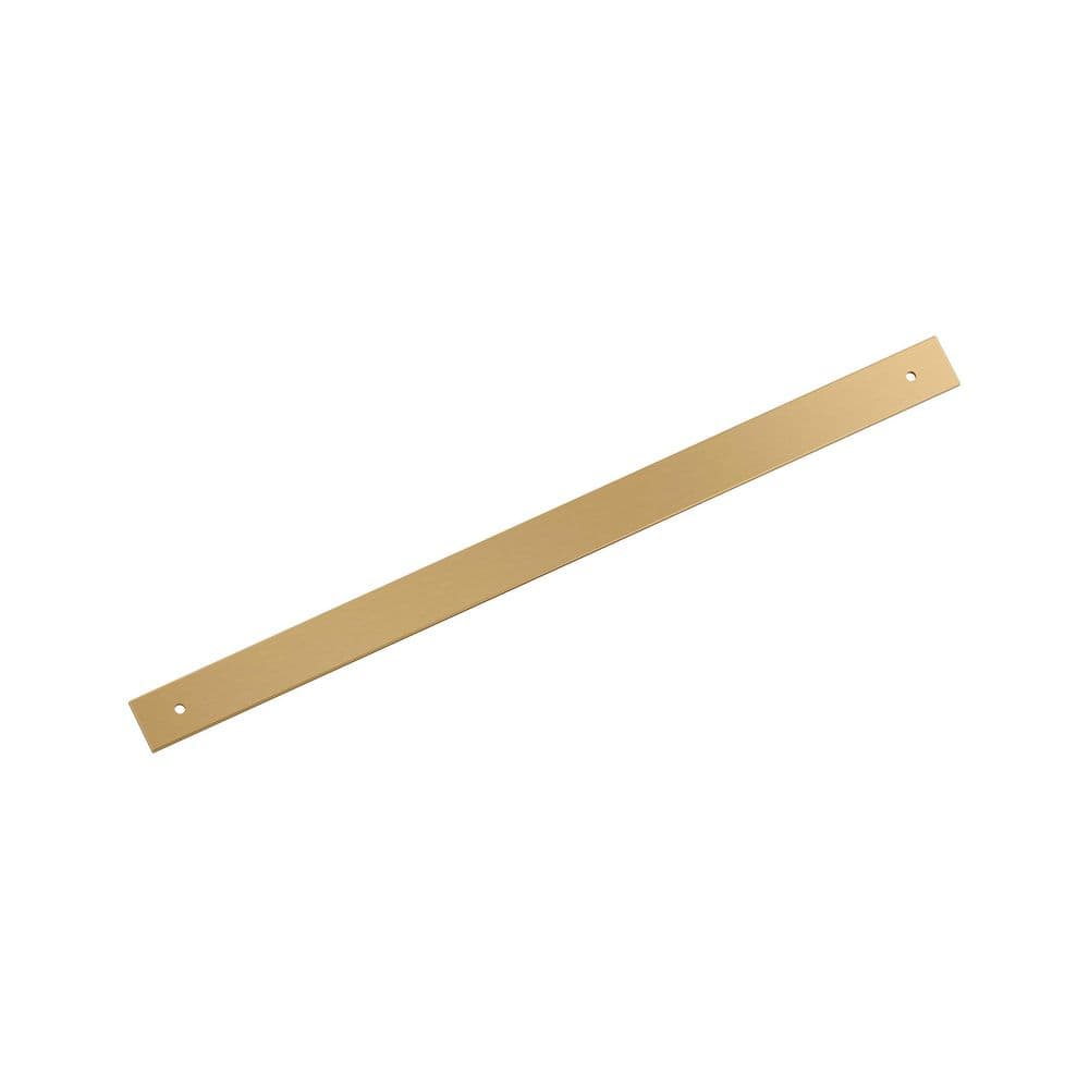 Ladera 18 in. (457mm) Center-to-Center Rectangle Champagne Bronze Pull Cabinet Backplate price history on PriceWatchPro