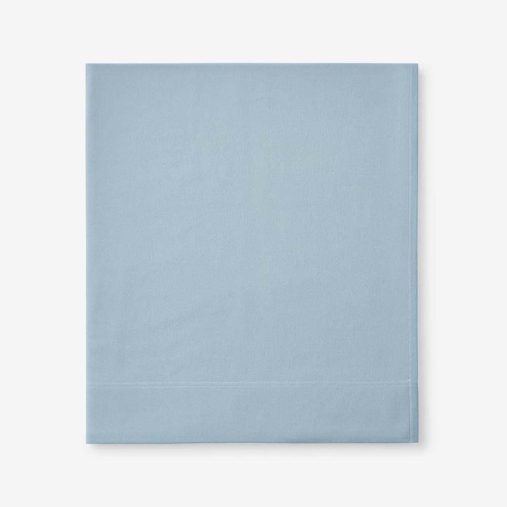 Legacy Velvet Flannel Cloud Blue Solid Queen Flat Sheet price history on PriceWatchPro