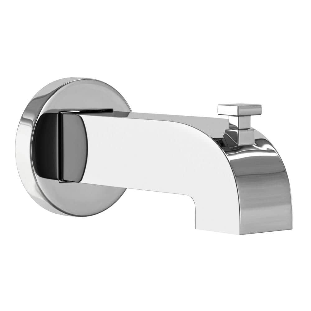 Chrome Square Wall Mounted Rain Shower Faucet Set