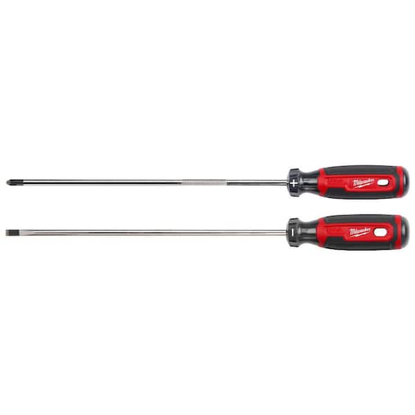 Milwaukee Cushion Grip Screwdriver Set (2-Piece) MT200-2L - The