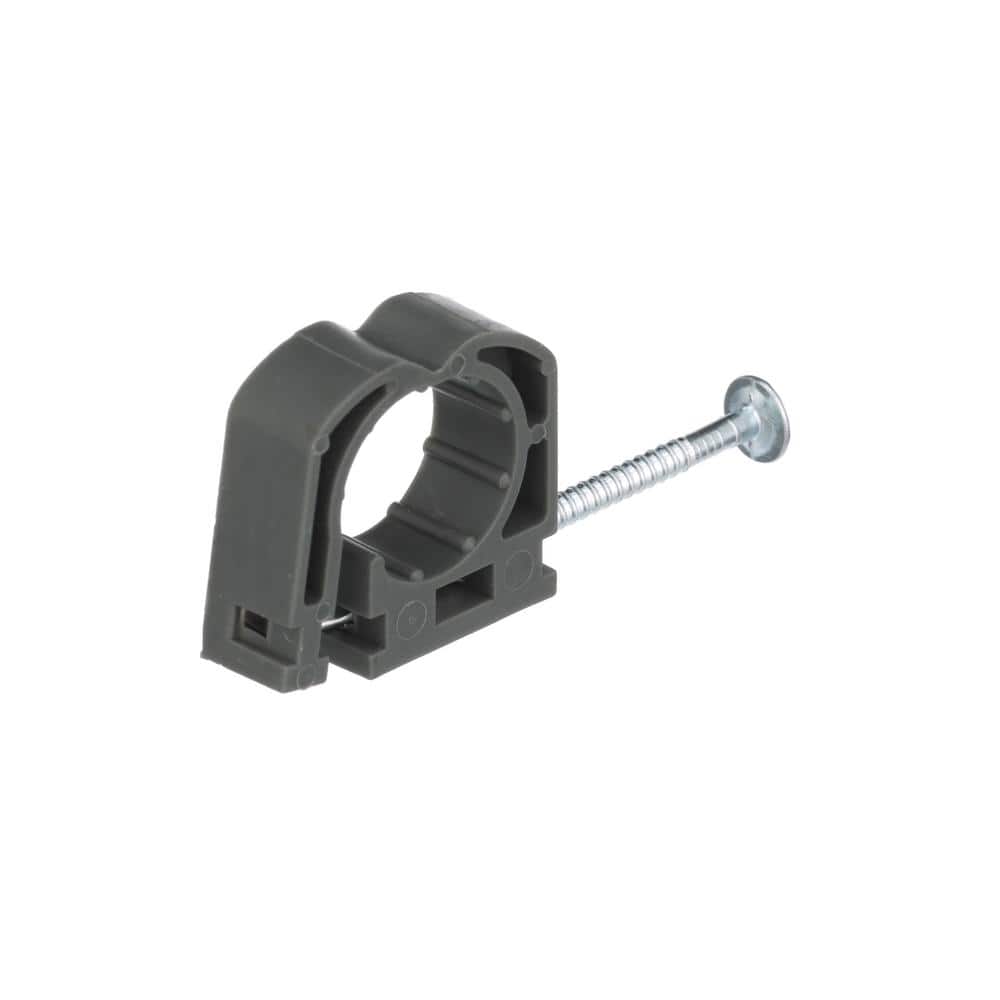 UPC 038753335223 product image for 3/4 in. Full Pipe Clamp with Nail (10-Pack) | upcitemdb.com
