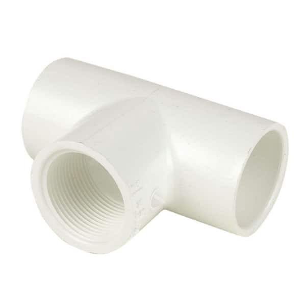 DURA 3/4 in. Schedule 40 PVC Slip x Slip x FIPT Connection Tee Fitting