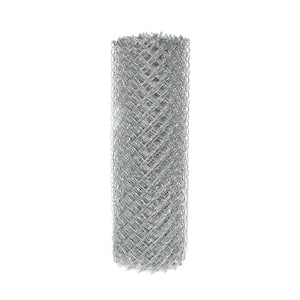 6 ft. x 50 ft. Galvanized Steel Chain Link Fence - Complete Kit 11.5 AW Gauge