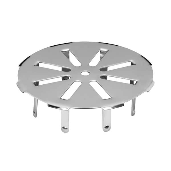 Oatey 3-1/4 in. Round Screw-In Stainless Steel Shower Drain Cover with Tile  Ring 420112 - The Home Depot