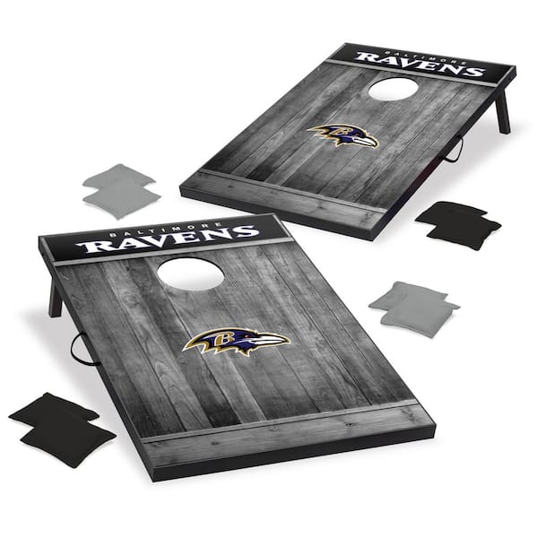 Wild Sports Baltimore Ravens 24 in. W x 36 in. L Cornhole Bag Toss  1-16023-GW102WD - The Home Depot