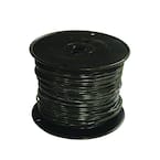500 ft. 18 Black Solid CU TFN Fixture Wire