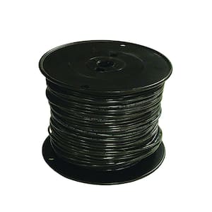 500 ft. 18 Black Stranded CU TFFN Fixture Wire