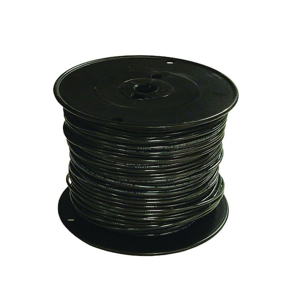Southwire 500 ft. 16 Black Stranded CU TFFN Fixture Wire