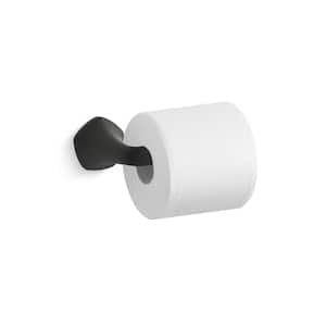 Sundae Toilet Paper Holder in Matte Black
