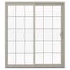 JELD-WEN 72 in. x 80 in. V-2500 Desert Sand Vinyl Right-Hand 15 Lite Sliding Patio Door THDJW181500190