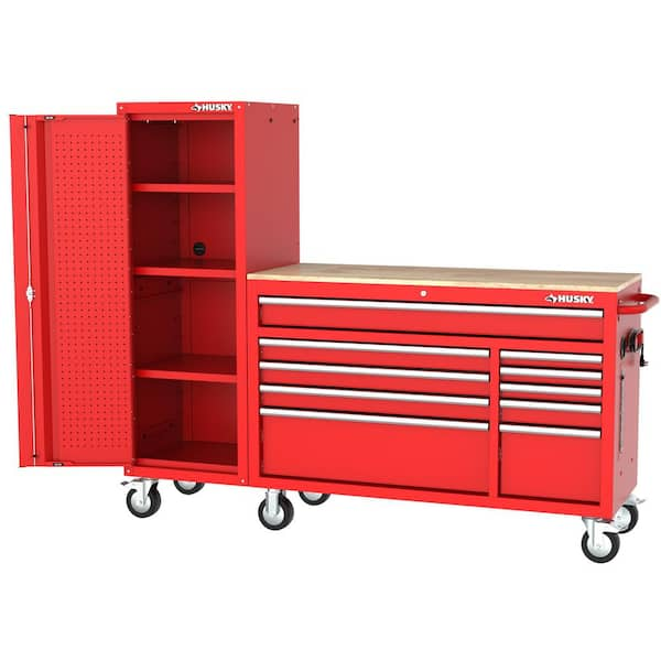 Husky CANADA 35-inch Connect Mobile Work Cart and Tool Box