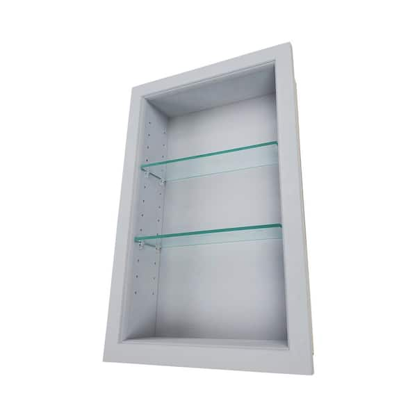 Glass Shelf for Pro Recessed Shelf - 3.5 x 14 in. - The Tile Shop