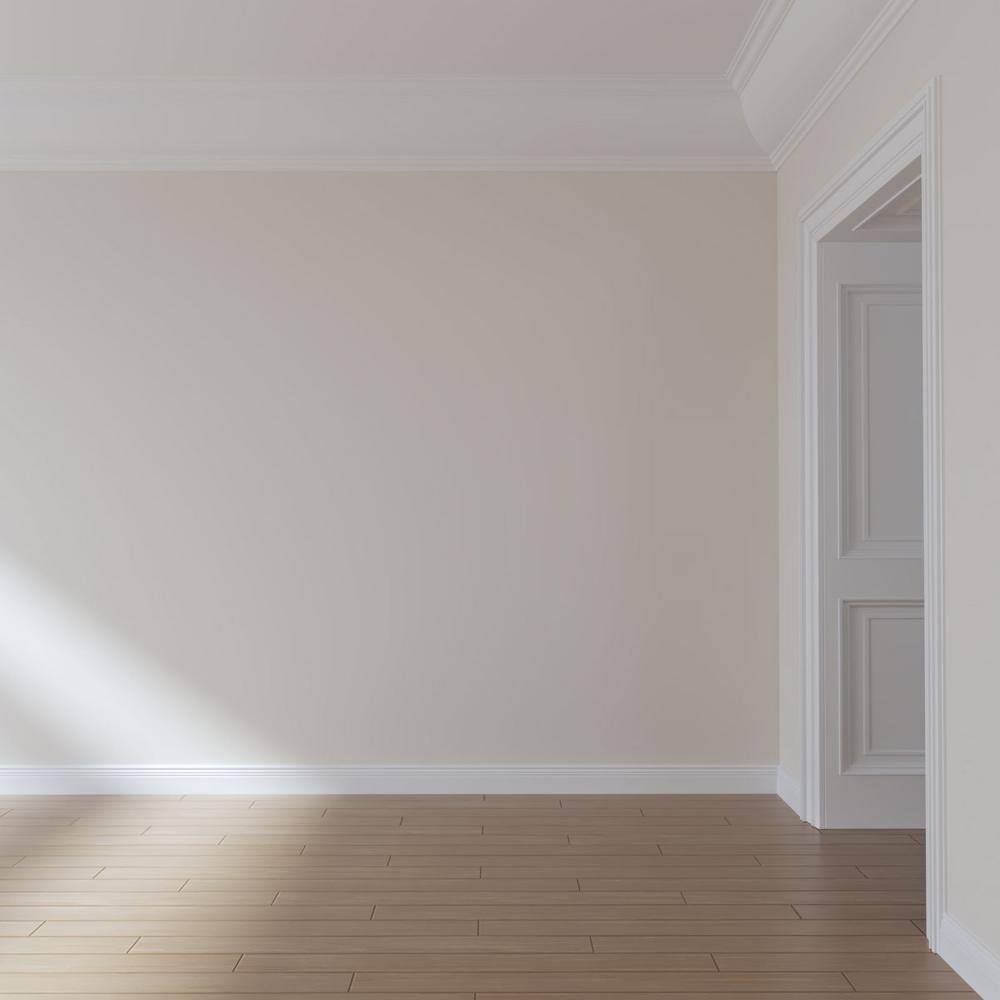 Claremont White Polyurethane Crown Moulding 94.5" Length