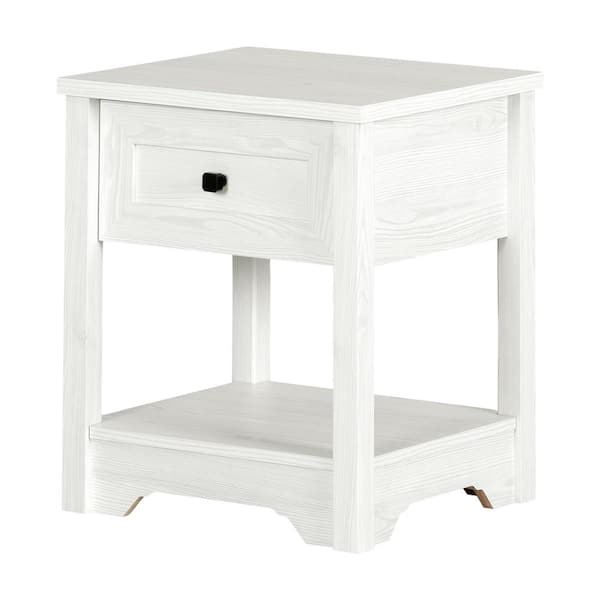 South Shore Farnel White Pine 19 in. Table
