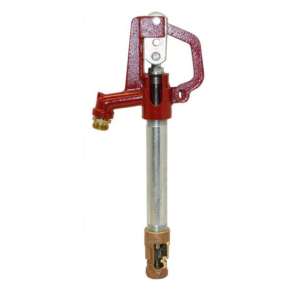 Merrill 5 ft. Bury E5000 Series No Lead Yard Hydrant with Galvanized Steel Standpipe and No Lead Brass Valve Body