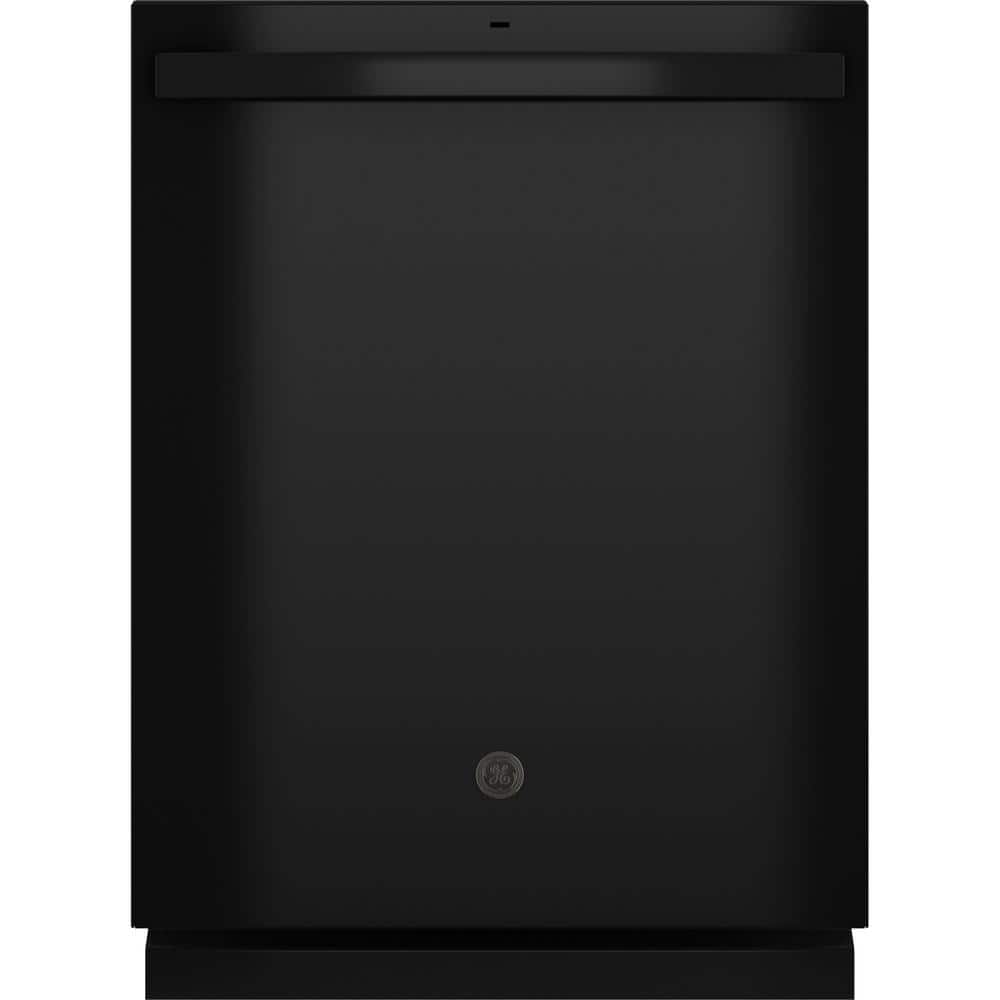 GE 24 in. Built-In Tall Tub Top Control Black Dishwasher with Sanitize, Dry Boost, 55 dBA