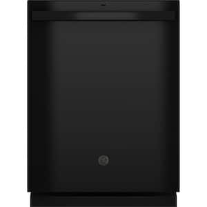 24 in. Built-In Tall Tub Top Control Black Dishwasher with Sanitize, Dry Boost, 55 dBA