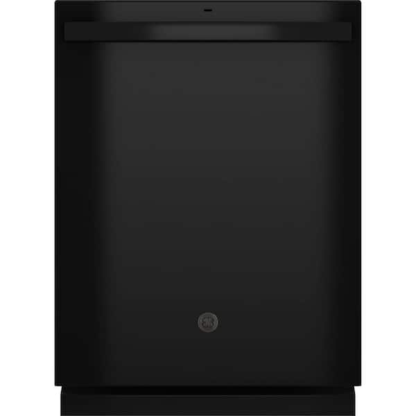 GE 24 in. Built-In Tall Tub Top Control Black Dishwasher with Sanitize, Dry Boost, 55 dBA