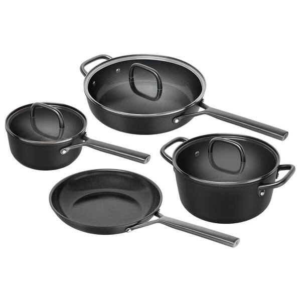 ZWILLING Milano 7-Piece Aluminum Ceramic Nonstick Cookware Set