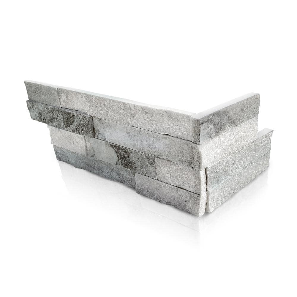 Prestige Stone & Granite Alaska White 6 x 16 x 8 in. Natural